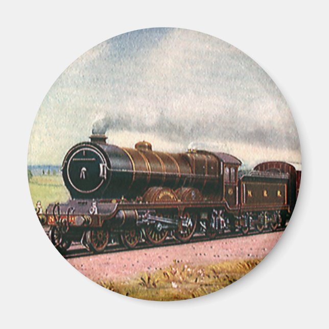 Vintager amerikanischer Westen, Western Frontier T Magnet (Vorne)