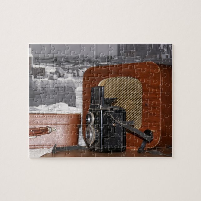 Vintager analoger Kamerakorder Puzzle (Horizontal)