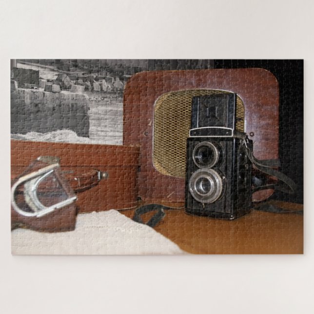 Vintager analoger Kamerakorder Puzzle (Horizontal)