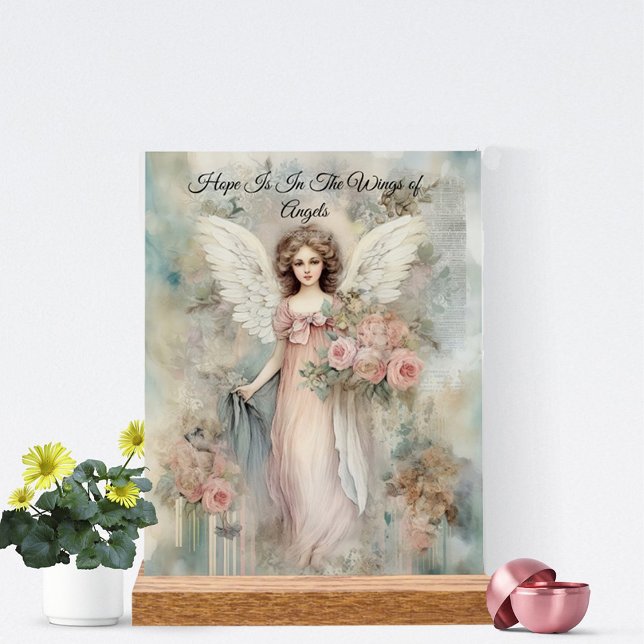Vintager Angel Acrylschild (Von Creator hochgeladen)