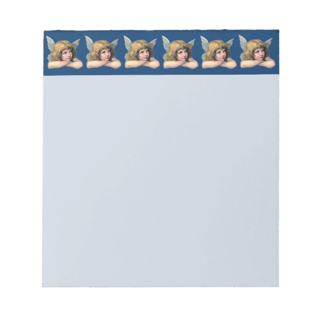 Vintager Angel Notizblock (Vorderseite)