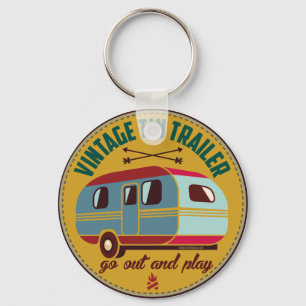Vintager Anhänger/Vintage Camper-Tassen, Schlüsselanhänger