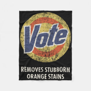 Vintager Anti-Trump-Votum-Detergent-Spaß Fleecedecke