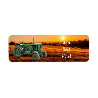 Vintager antiker Bauerntraktor