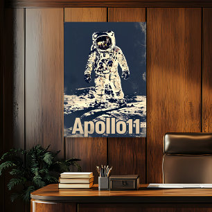 Vintager Apollo 11 Poster