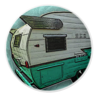 Vintager Aquacamper-Fachgriff Keramikknauf