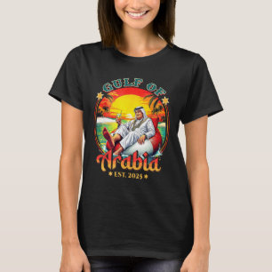 Vintager Arabischer Golf Ostsee 2025 Rückengriff v T-Shirt
