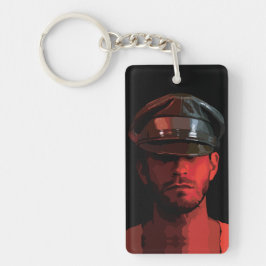 Vintager Arbeitnehmer: Chivalry und Elegance Schlüsselanhänger