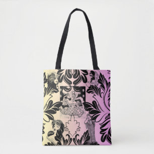 Vintager Arc Deko Damask Viktorianisches Zeitalter