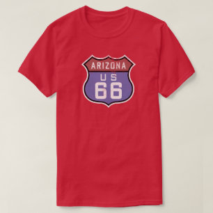 Vintager Arizona-Weg 66 T-Shirt