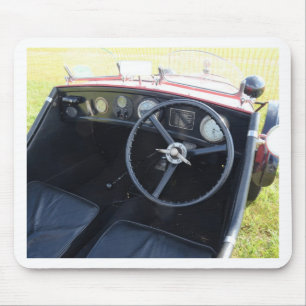 Vintager Armaturenbrett Austins sieben Mousepad