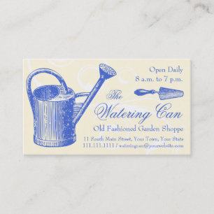 Vintager Art-Florist oder Garten-Geschäft, Visitenkarte