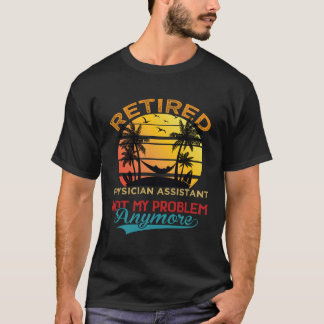 Vintager Arzt Assistenzärztin nicht mein Problem T-Shirt