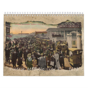 Vintager Atlantik-Stadt New Jersey - Kalender 2013