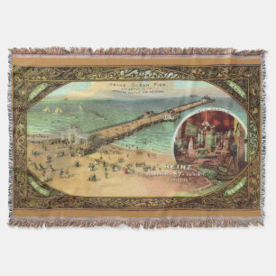 Vintager Atlantik-Stadtrandsteg Decke