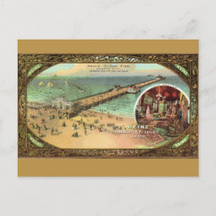 Vintager Atlantischer Stadtpfeifer Postkarte