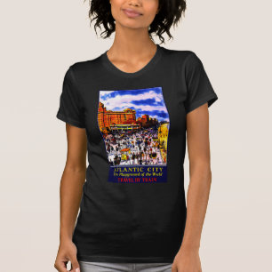 Vintager atlantischer Stadtverkehr T-Shirt