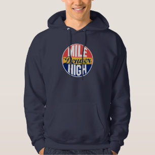 Vintager Aufkleber Denvers Hoodie