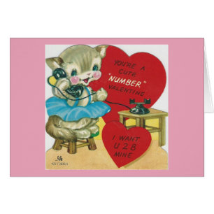 Vintager Aufruf von Kitty Valentine