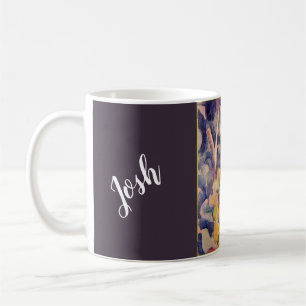 Vintager August Macke Couple auf der Forststraße Kaffeetasse