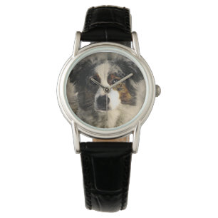 Vintager australischer Schäferhund Armbanduhr