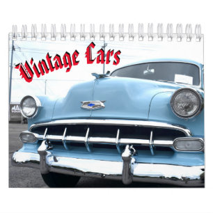 Vintager Auto-Kalender Kalender
