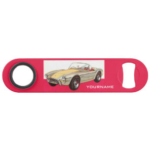 Vintager Auto-Name-Flaschenöffner Speedflaschenöffner