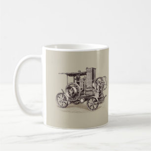 Vintager Autotransport Kaffeepause Tasse