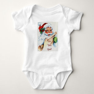 Vintager Babyanzug für den Santa T - Shirt