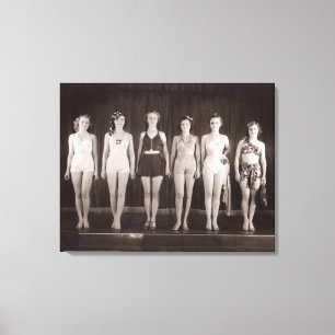 Vintager badenAnzugs-Leinwand-Druck - 1780019.jpg Leinwanddruck