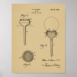 Vintager Ball-T-Shirt-Geschmacksmuster-Kunst-Druck Poster