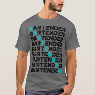 Vintager Barkeeper Retro Barkeeper 1 T-Shirt