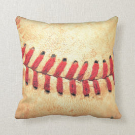 Vintager Basebalball Kissen