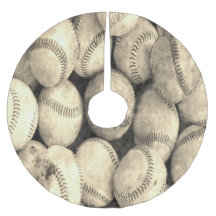 Vintager Baseball-Baum-Rock