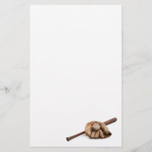 Vintager Baseball Briefpapier
