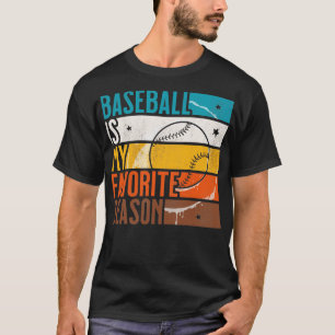 Vintager Baseball ist meine Lieblingssaison T-Shirt