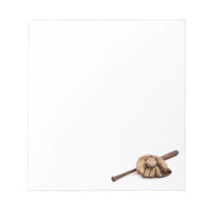 Vintager Baseball Notizblock