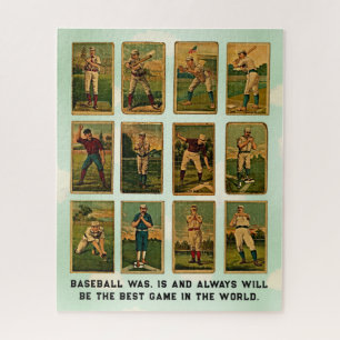 Vintager Baseball Puzzle