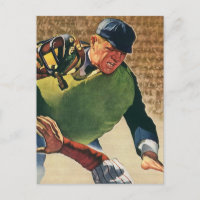 Vintager Baseballspieler, Umpire