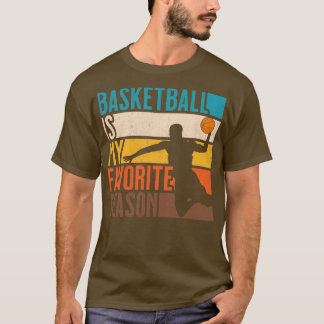 Vintager Basketball ist meine Lieblingssaison T-Shirt