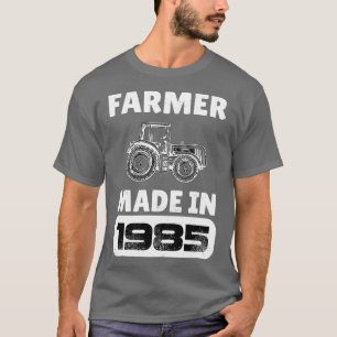 Vintager Bauer Geboren 1985 38 Jahre alte Väter D T-Shirt