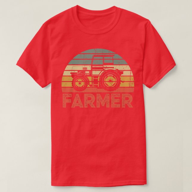 Vintager Bauer T-Shirt (Design vorne)