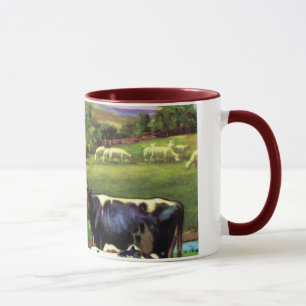 Vintager Bauernhof Tasse