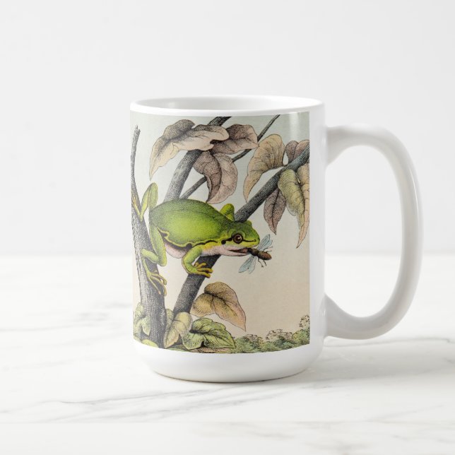 Vintager Baum Frog & Fly Kaffeetasse (Rechts)