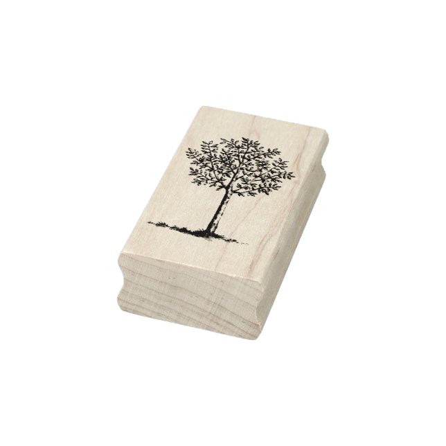 Vintager Baum Gummistempel (Stempel)