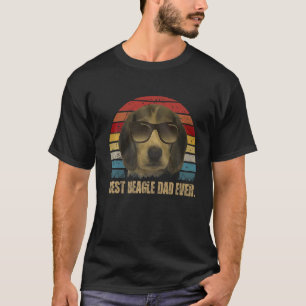Vintager Beagle Vater Geschenk Bester Beagle Vater T-Shirt