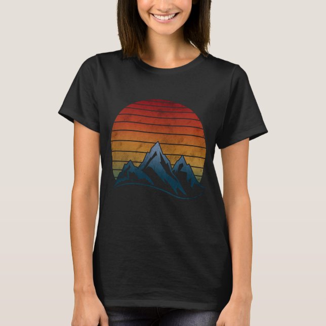 Vintager BERGT - Shirt SUNSET (Vorderseite)