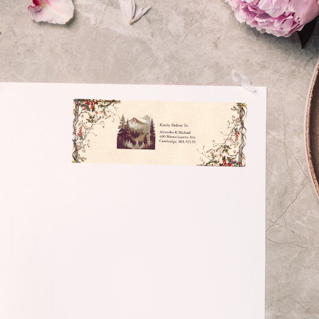 Vintager Bergwald Hochzeit von Evergreen Tree (Von Creator hochgeladen)