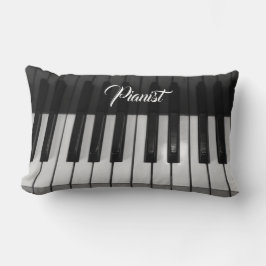 Vintager Beruflicher Pianist Lendenkissen