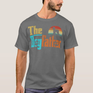 Vintager Besitzer des Dogvaters Standard Schnauzer T-Shirt